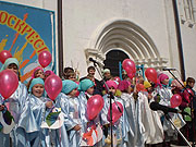 В Старицком Свято-Успенском монастыре состоялся детский праздник «Светлая Пасха»